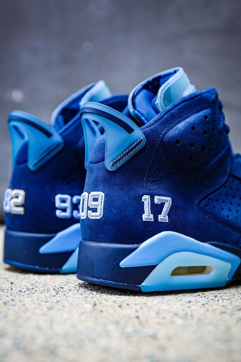 Air Jordan 6 UNC PE Six Championships