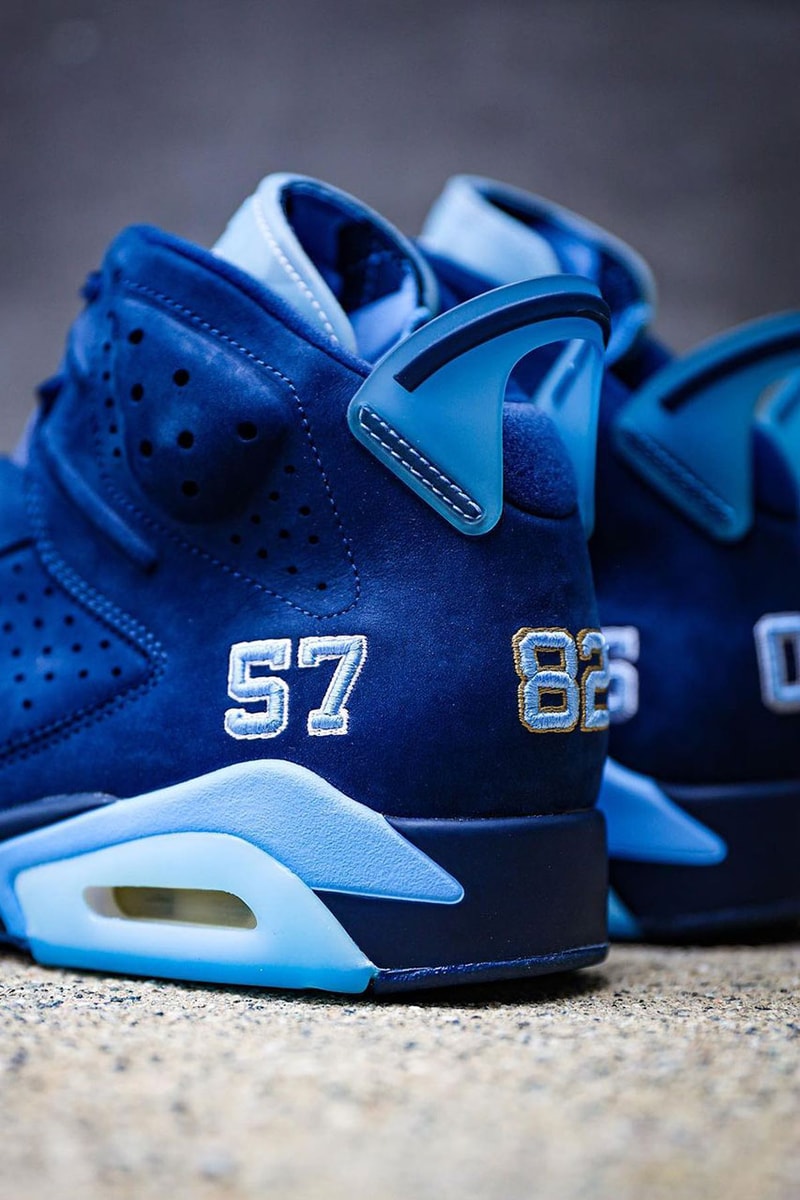 Air Jordan 6 UNC PE Six Championships