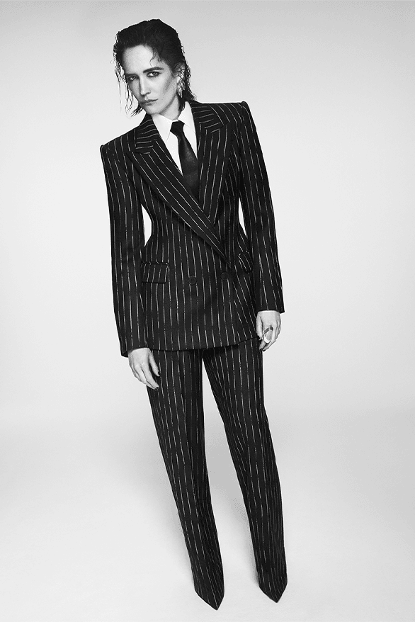 Alexander McQueen Fall Winter 2023 Campaign womenswear Naomi Campbell Elle Fanning Liu Wen Eva Green Yseult Eliott De Smedt Day Karolina Spakowski Momo Ndiaye