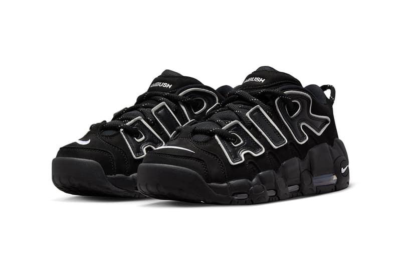 AMBUSH to Convert Nike Air More Uptempo to Low-Top Release Info FB1299-001