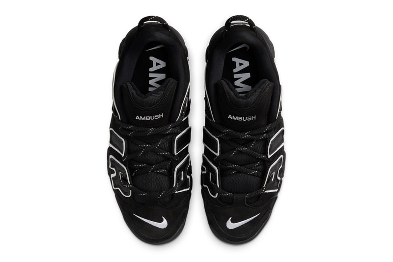 Nike Air More Uptempo Ambush-Black/white Sneakers - Farfetch