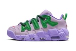 Official Images of the AMBUSH x Nike Air More Uptempo Low "Lilac"
