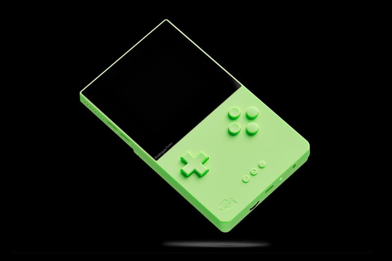 Analogue Limited Edition Glow-in-the-Dark Handheld Pocket Glow game boy tribute device games charging blacklight sunlight incandescent lightbulb price website pre order