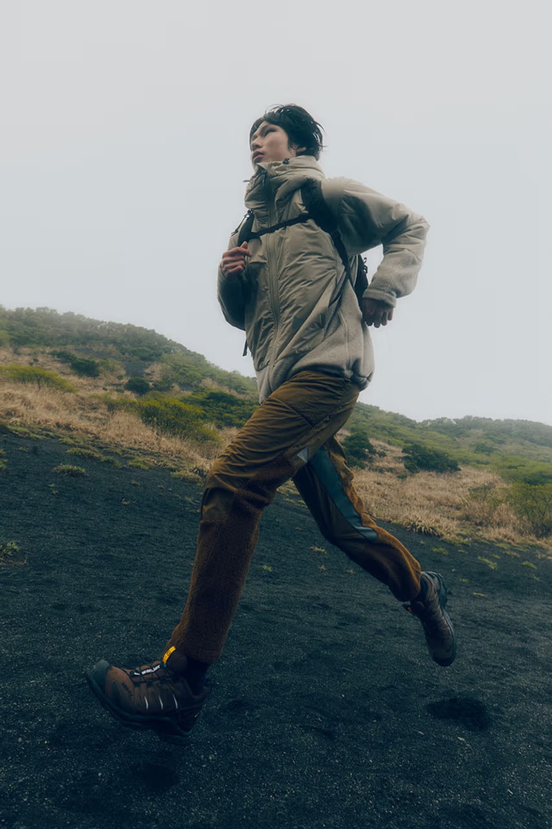 and wander Reunites With Salomon for XA PRO 3D Gore-Tex Sneakers brown and black functional shoe gtx hiking outdoor shoe 