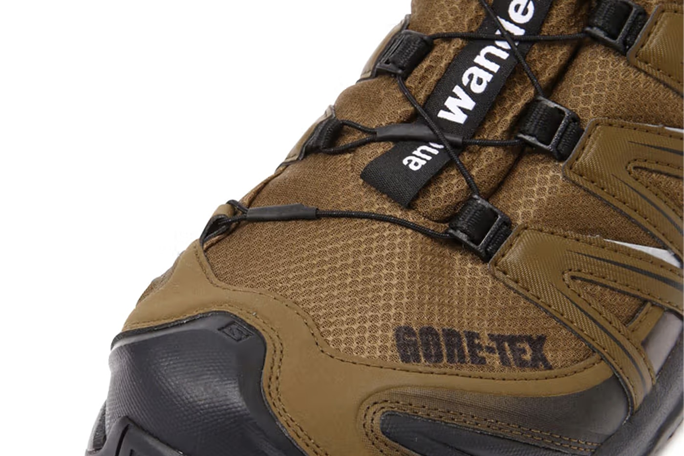 and wander Reunites With Salomon for XA PRO 3D Gore-Tex Sneakers brown and black functional shoe gtx hiking outdoor shoe 