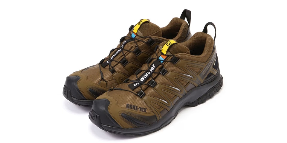 and wander Reunites With Salomon for XA PRO 3D Gore-Tex Sneakers