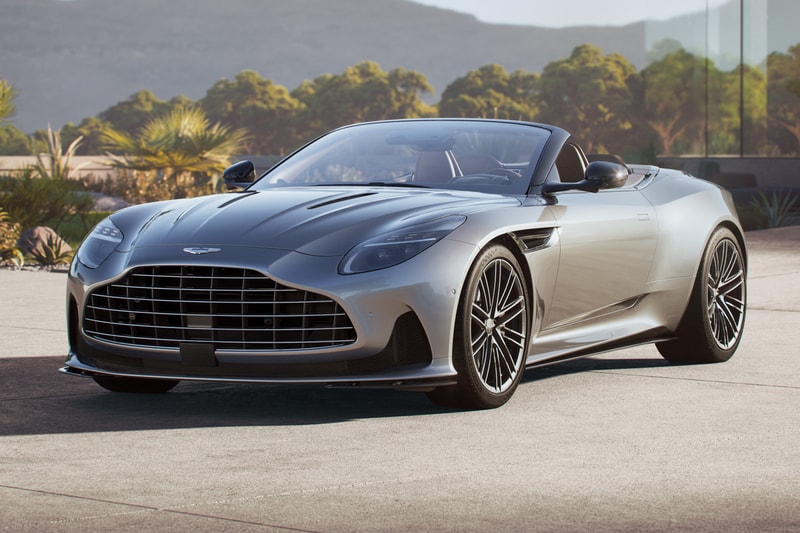 Aston Martin DB12 Volante Release Information Super Tourer Convertible V8 Super Car Sports Car 