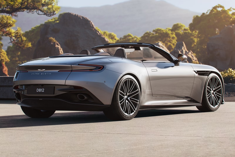 Aston Martin DB12 Volante Release Information Super Tourer Convertible V8 Super Car Sports Car 