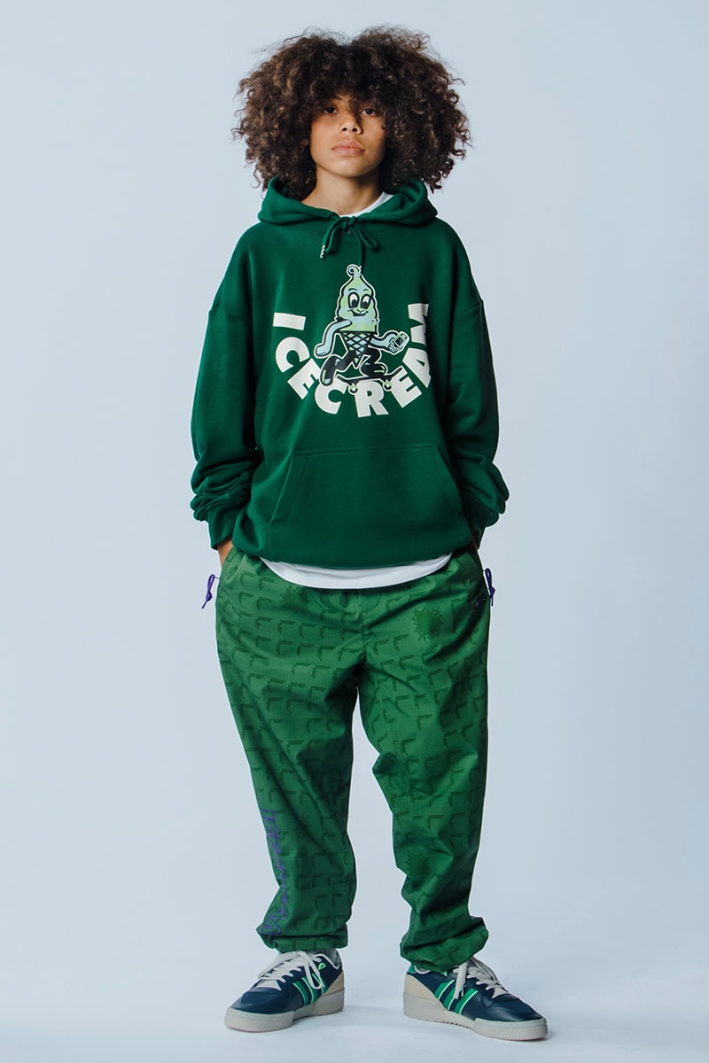 BBC and ICECREAM Drop Graphic Heavy Fall 2023 Collections pharrell williams astronaut dog motif vibrant shirts coed sweaters cardigans skate brand luxury streetwear