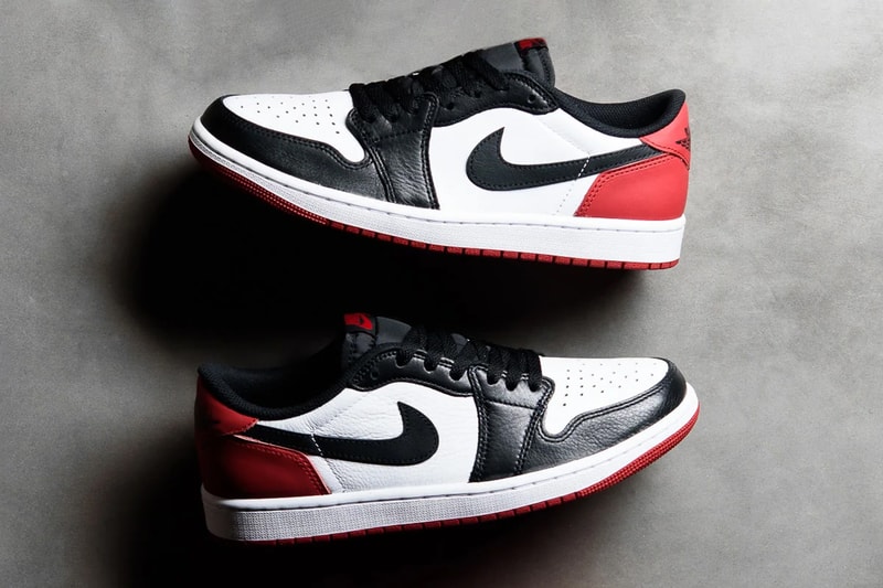 Air Jordan 1 Low - Black | Gym Red | White / 13