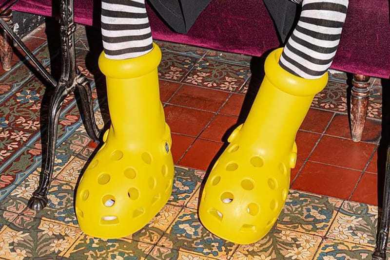 Crocs and MSCHF Join Forces to Deliver a Big Yellow Boots Collab in This Week's Best Footwear Drops