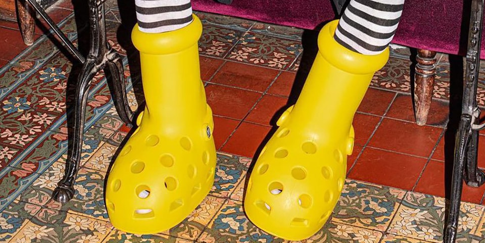 Crocs and MSCHF Join Forces to Deliver a Big Yellow Boots Collab in This Week's Best Footwear Drops