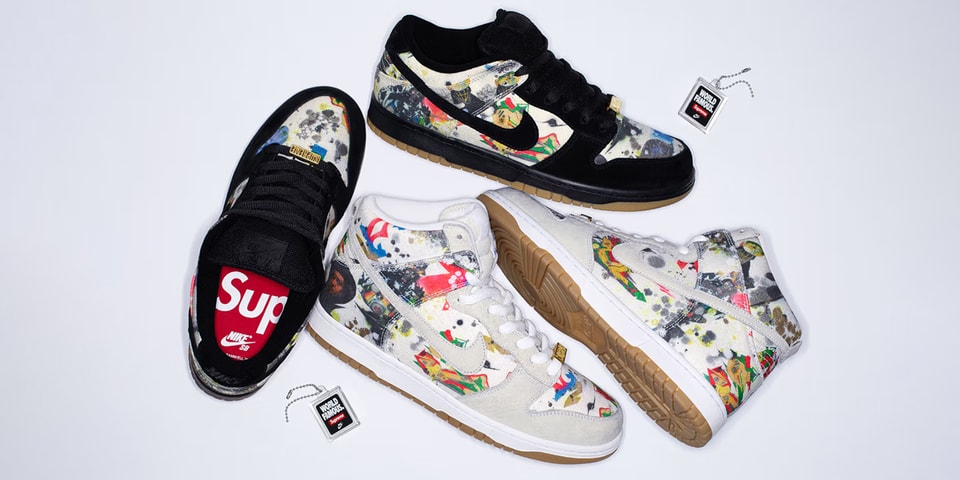 Rammellzee's Art Enlivens the Supreme x Nike SB Dunks in This Week's Best Footwear Drops