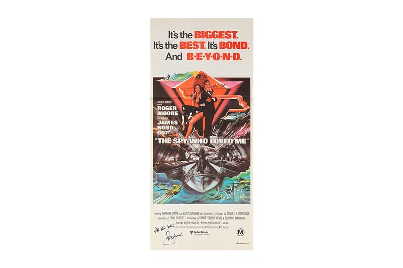 Bonhams Sir Roger Moore Personal Collection James Bond Auction Info