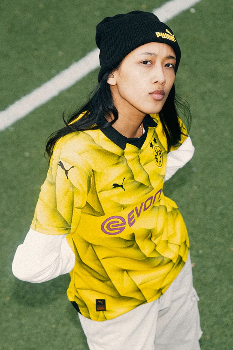 Borussia Dortmund PUMA Football Soccer Jude Bellingham Blackout Sports Football Champions League Marco Reus Germany Cup Kit