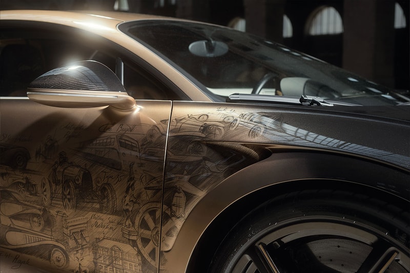 Bugatti One of One Chiron Super Sport Golden Era Info