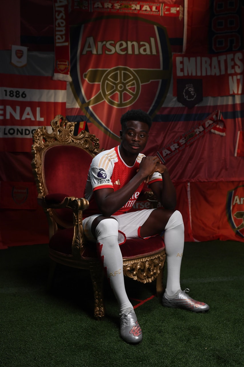 Bukayo Saka Hypebeast Interview Arsenal Away Kit