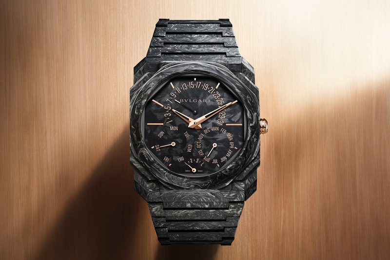 Bulgari Geneva Watch Days 2023 Novelties Dual Nature Info  Octo Finissimo CarbonGold Perpetual Calendar Serpenti Misteriosi rose gold Monete Catene Secret Watches