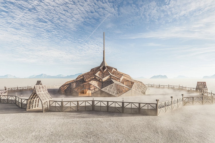 Burning Man Unveils Renderings for 2023 Festival's Temple