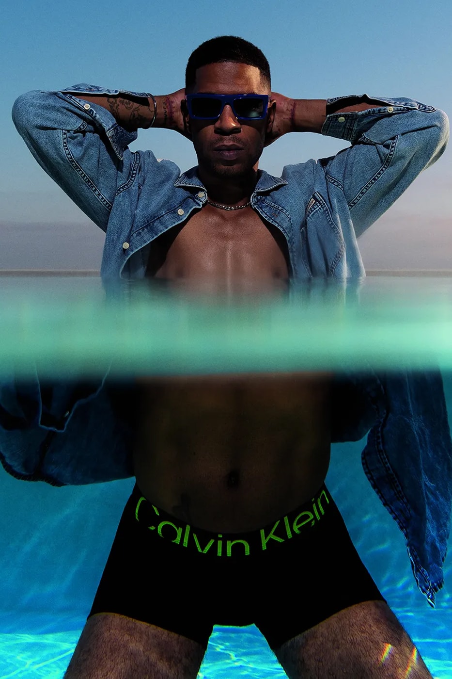 Calvin Klein Unveils Star-Studded Fall 2023 Campaign Featuring Jennie, Jung Kook, Kid Cudi and More kendall jenner alexa demie bts blackpink underwear lingerie fall winter 2023 euphoria