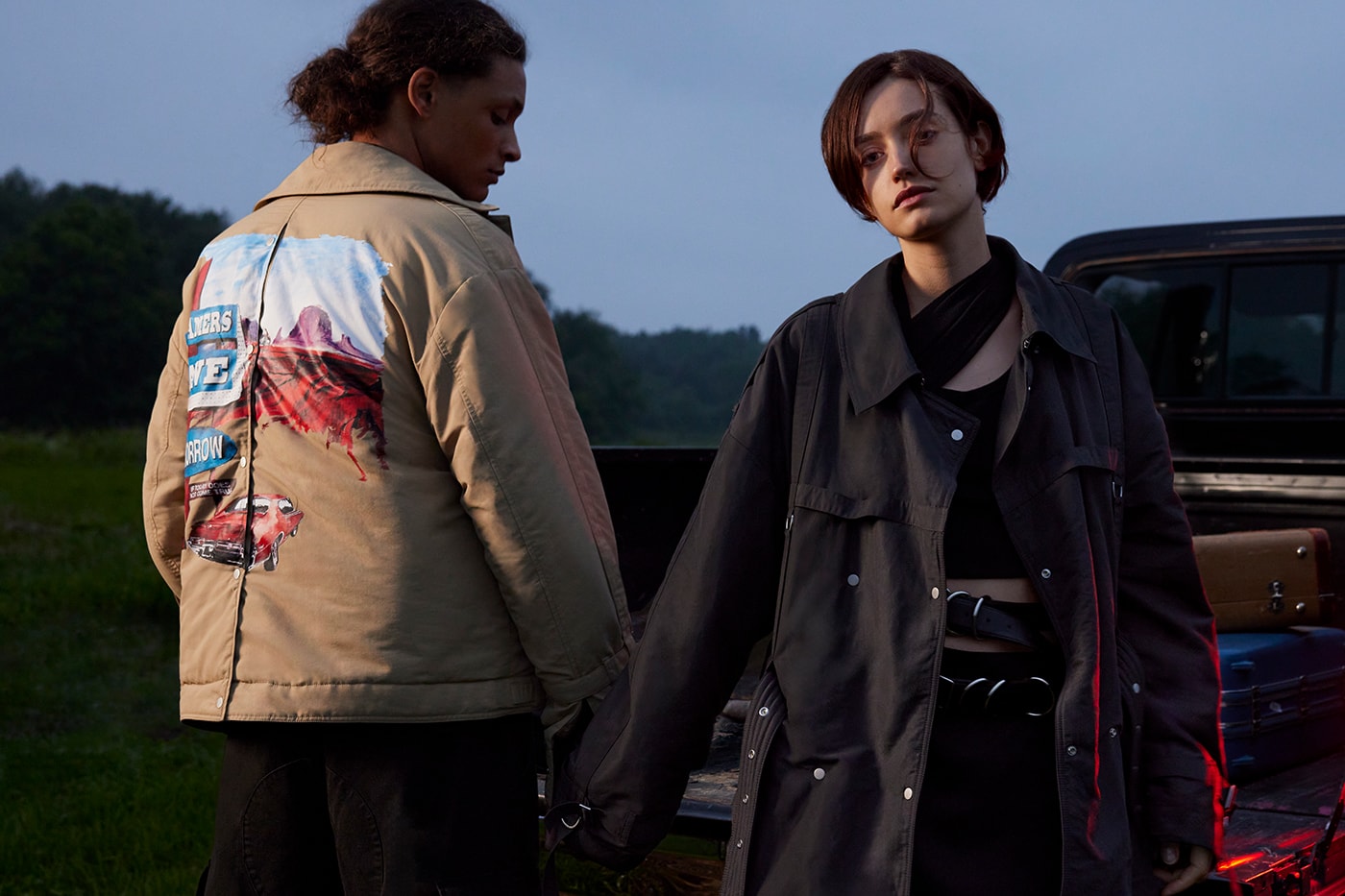 Canada Goose Reveals Rokh x Matt McCormick Collection for FW23 collaboration high fashion office essentials rok hwang trench coat