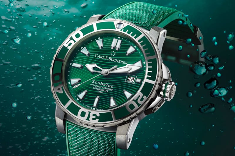 Carl F. Bucherer Unveils the Tantalizing Patravi Scubatec Verde