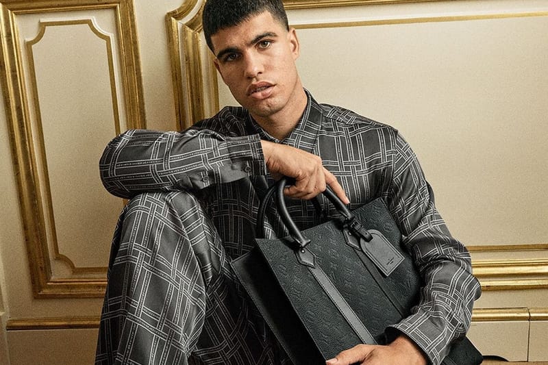 Carlos Alcaraz Makes His Louis Vuitton Campaign Debut