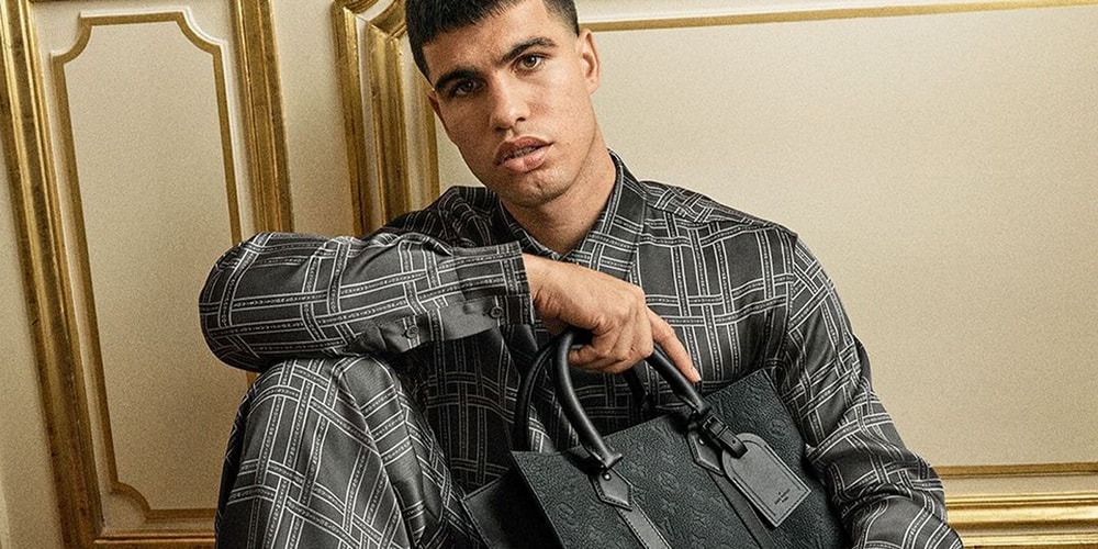 Carlos Alcaraz Stars in First Louis Vuitton Formalwear Campaign for  Spring/Summer '24