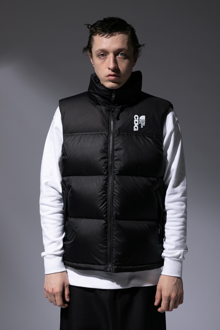 Padded jacket man double face lime/gray