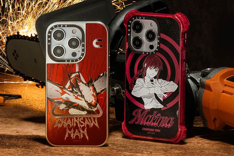 ‘Chainsaw Man’ CASETiFY Collab Magsafe Airpords Pochita Denji Makima Power Aki iPhone cases Release Info