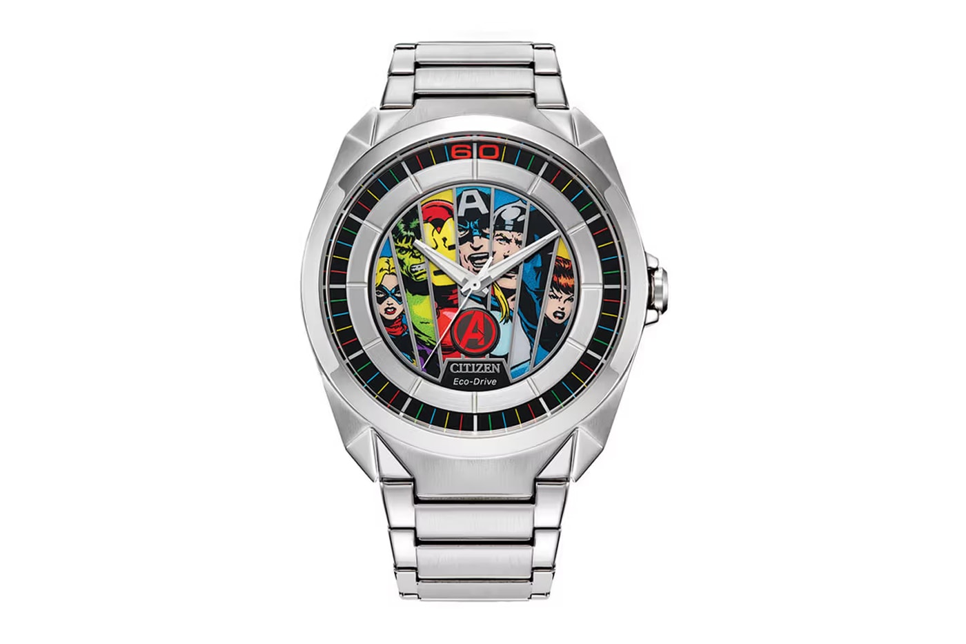 Citizen Marvel Spider-Man Avengers Watches Timepiece Partnership release launch product prices box set collectible pin disney anniversary