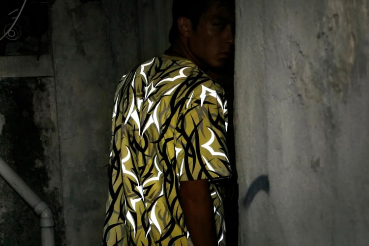 CLOT Resurrects Its Alienegra Camo "Yellow Reflective" Tee