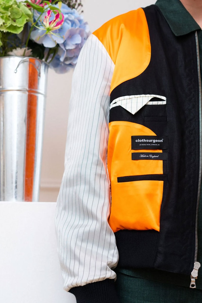 clothsuregon Spring Summer 2023 Savile Row Fashion Style UK London England Rav Matharu Flowers Don't Tell, They Grow