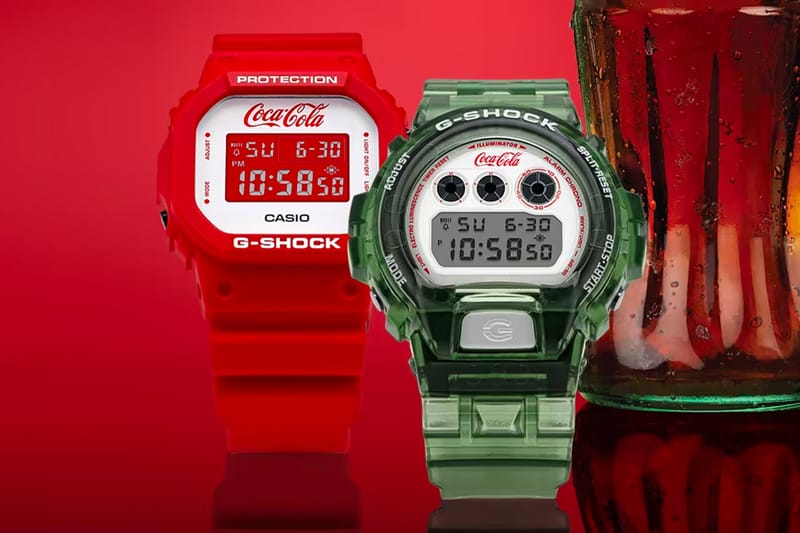 G-SHOCK’s Coca-Cola Collab Stars Two Iconic Watch Models