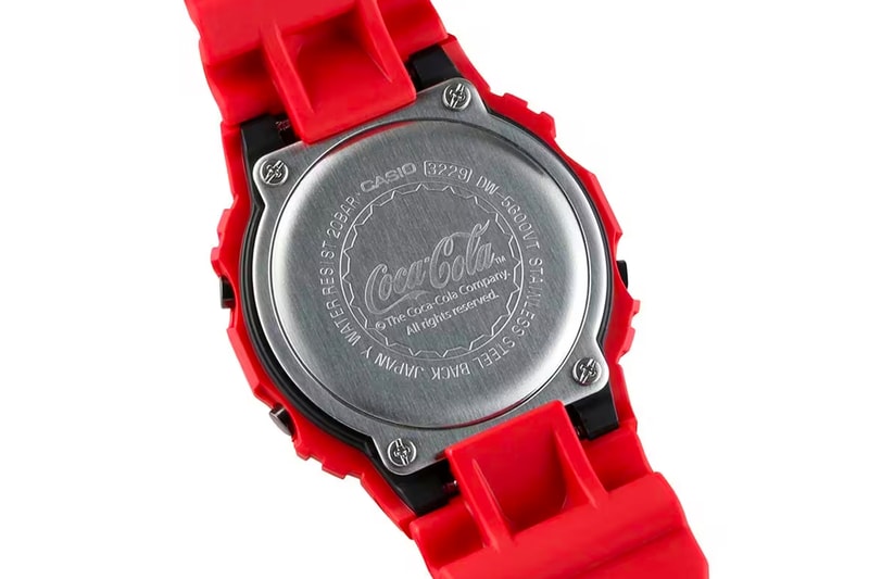 Coca-Cola G-SHOCK Watch Collaboration DW5600CC23-4 DW6900CC23-3 Release Info