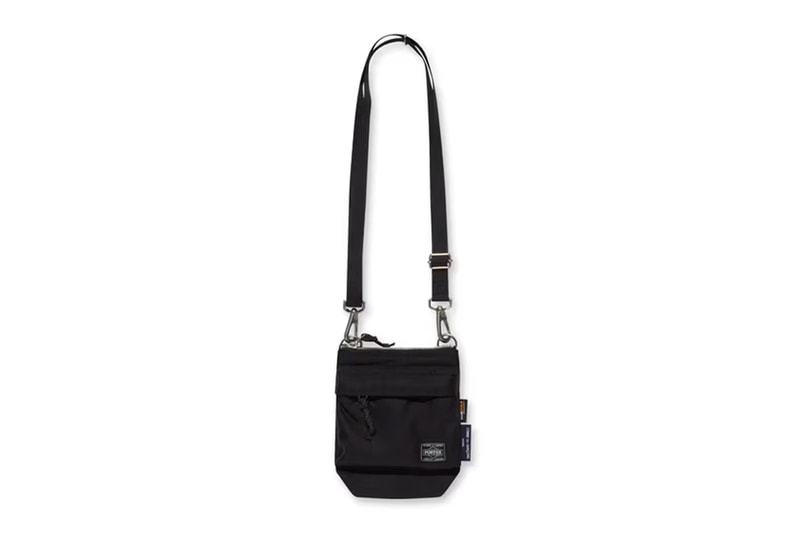 Porter FORCE SHOULDER POUCH - BLACK