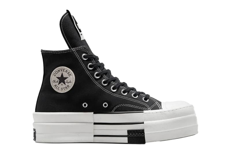 Converse Rick Owens DRKSHDW DBL DRKSTAR Chuck 70 Release Info