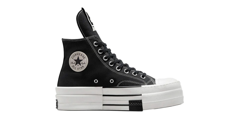 Converse Reveals Rick Owens DRKSHDW DBL DRKSTAR Chuck 70