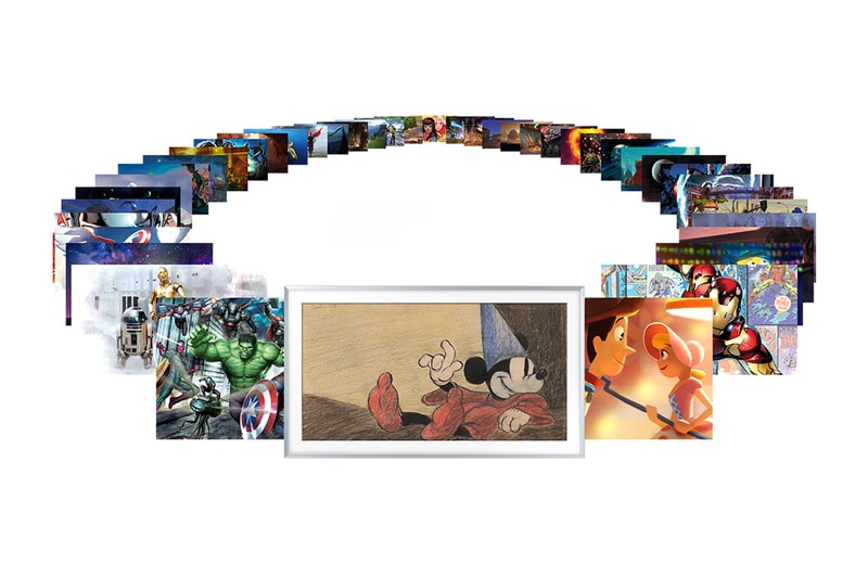 Disney100 Samsung The Frame TV Release Info