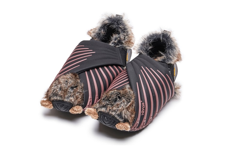 Check Out the Un-bear-lievable Furoshiki Shoe from doublet, SUICOKE and Vibram