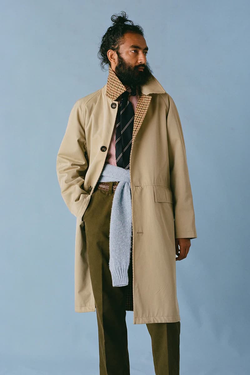 Drake's Fashion Transitional Lookbook UK England London clothsuregon Kestin Mackintosh Contemporary Clothing Savile Row