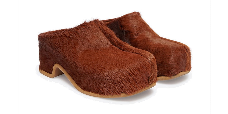 Dries Van Noten Costumes These Clogs With Ponyhair Uppers