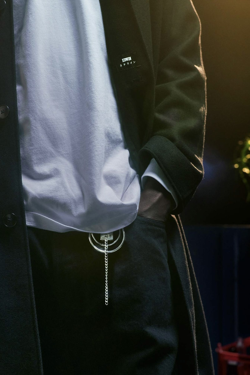 Edwin FW23 Is Perfect for "Nocturnal Wanderings" in Tokyo release info collection lookbook 