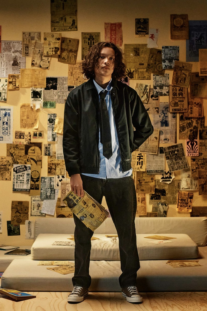 Edwin FW23 Is Perfect for "Nocturnal Wanderings" in Tokyo release info collection lookbook 