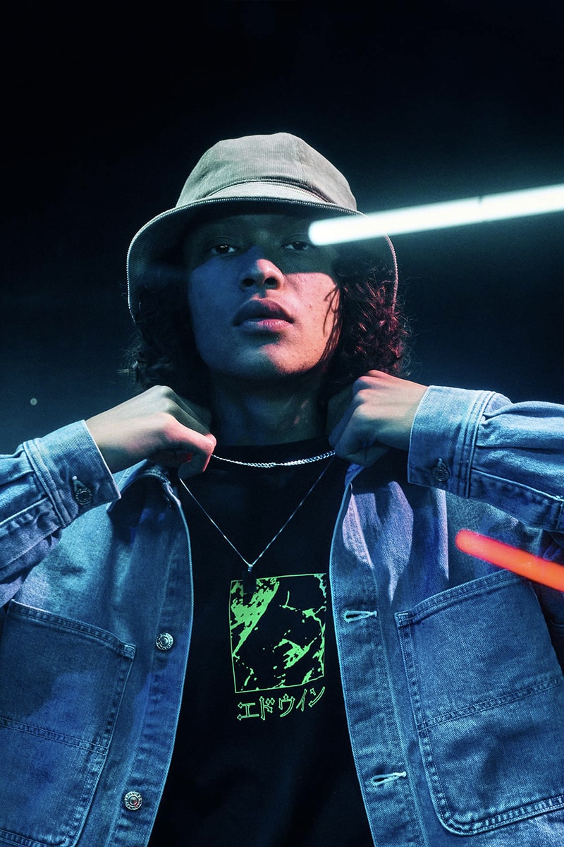 Edwin FW23 Is Perfect for "Nocturnal Wanderings" in Tokyo release info collection lookbook 