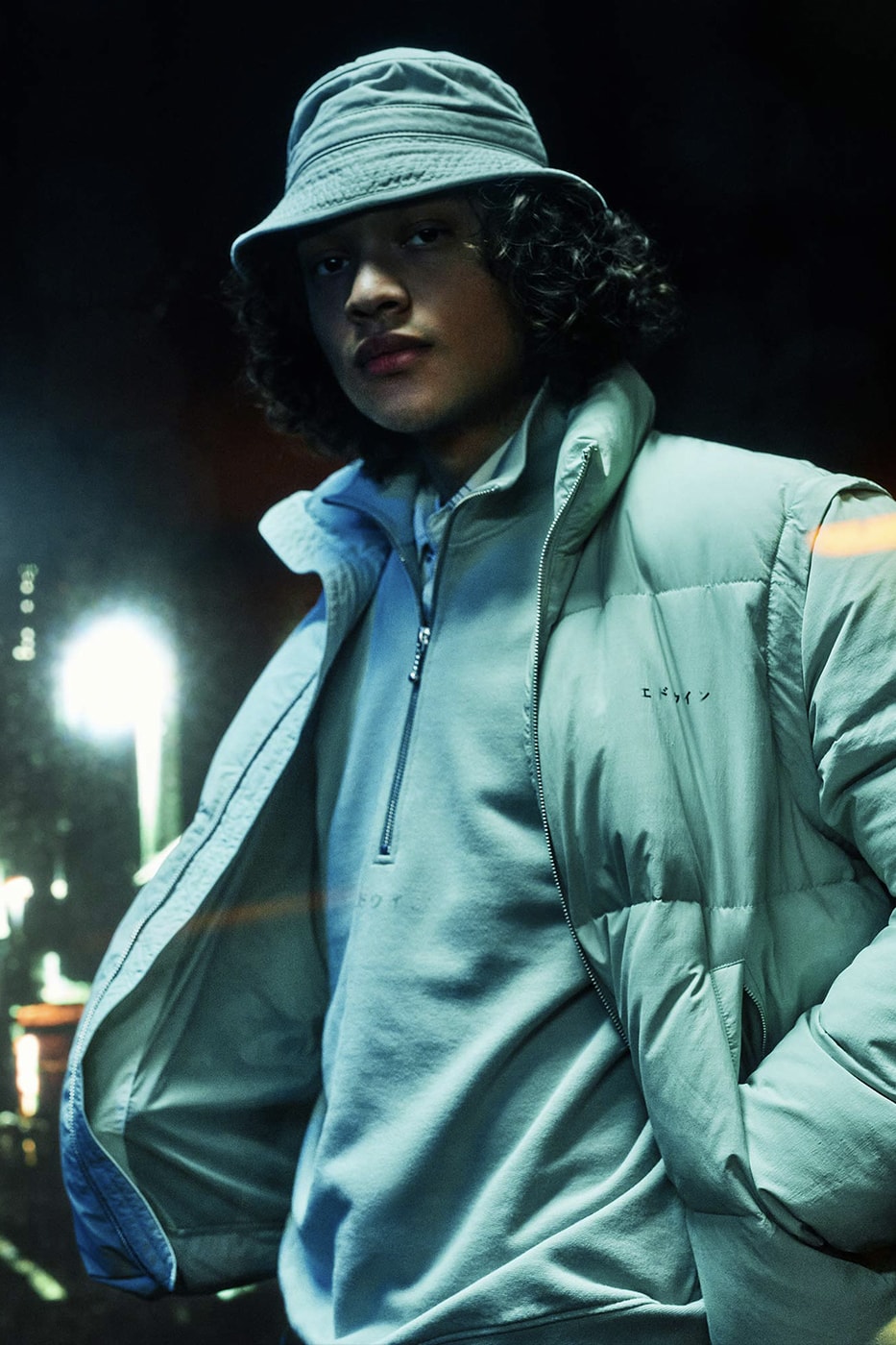 Edwin FW23 Is Perfect for "Nocturnal Wanderings" in Tokyo release info collection lookbook 