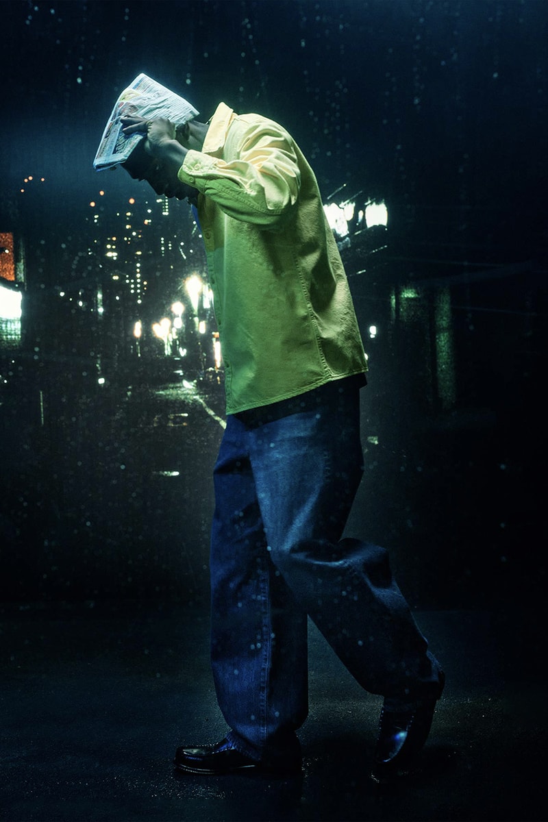 Edwin FW23 Is Perfect for "Nocturnal Wanderings" in Tokyo release info collection lookbook 