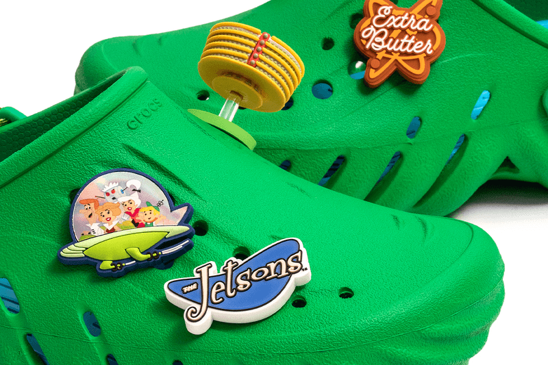 Extra Butter Crocs Echo Clog Collaboration Warner bros the Jetsons cartoon television tv show
