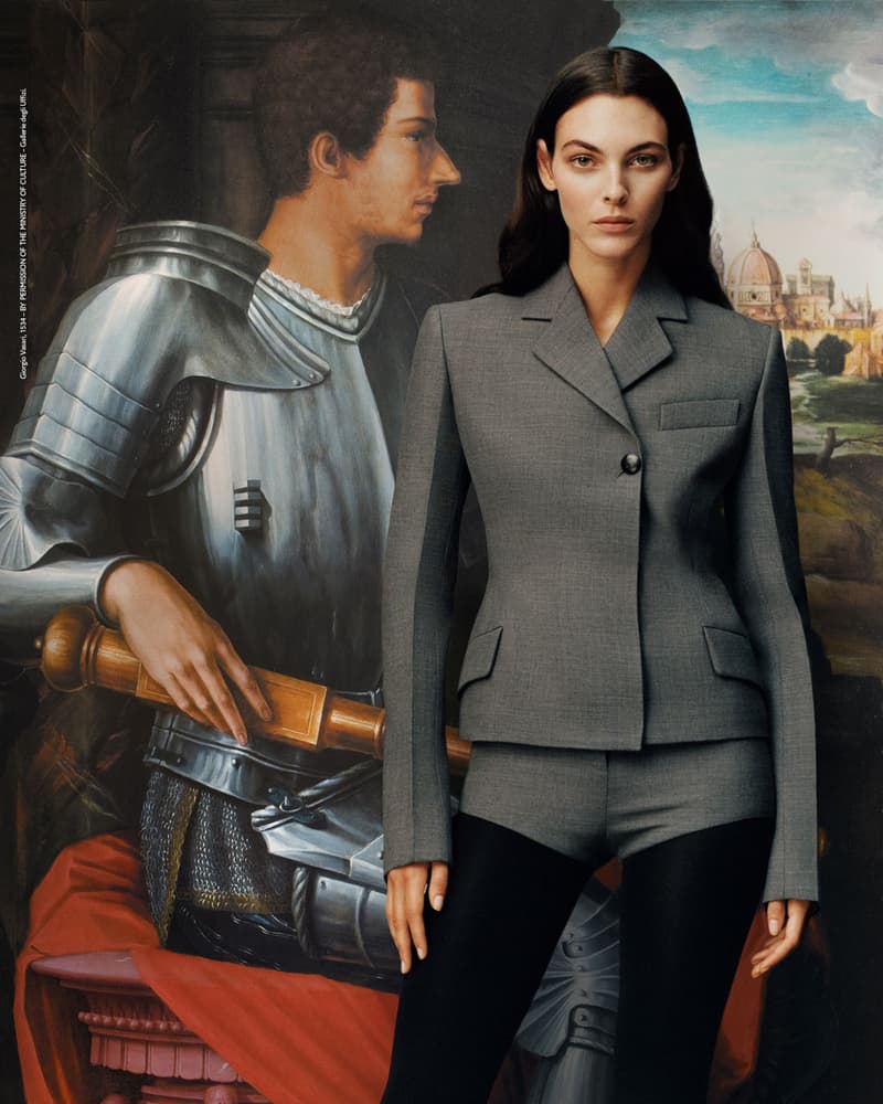 Ferragamo's Fall 2023 Campaign Is Adorned With Renaissance Masterpieces Maximilian Davis Tyler Mitchell