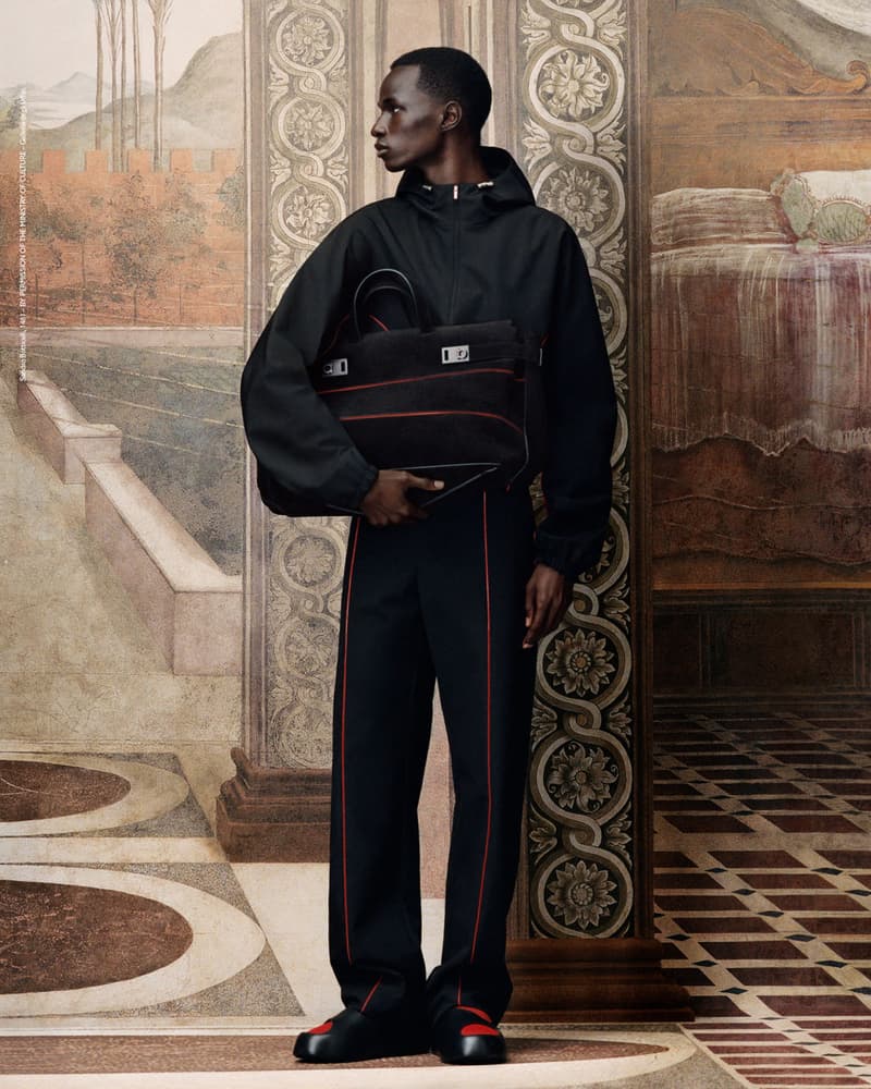 Ferragamo's Fall 2023 Campaign Is Adorned With Renaissance Masterpieces Maximilian Davis Tyler Mitchell